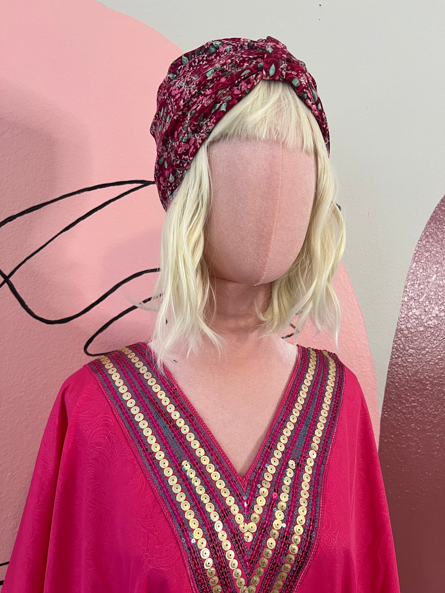 Almost Royalty Kaftan (Pink)