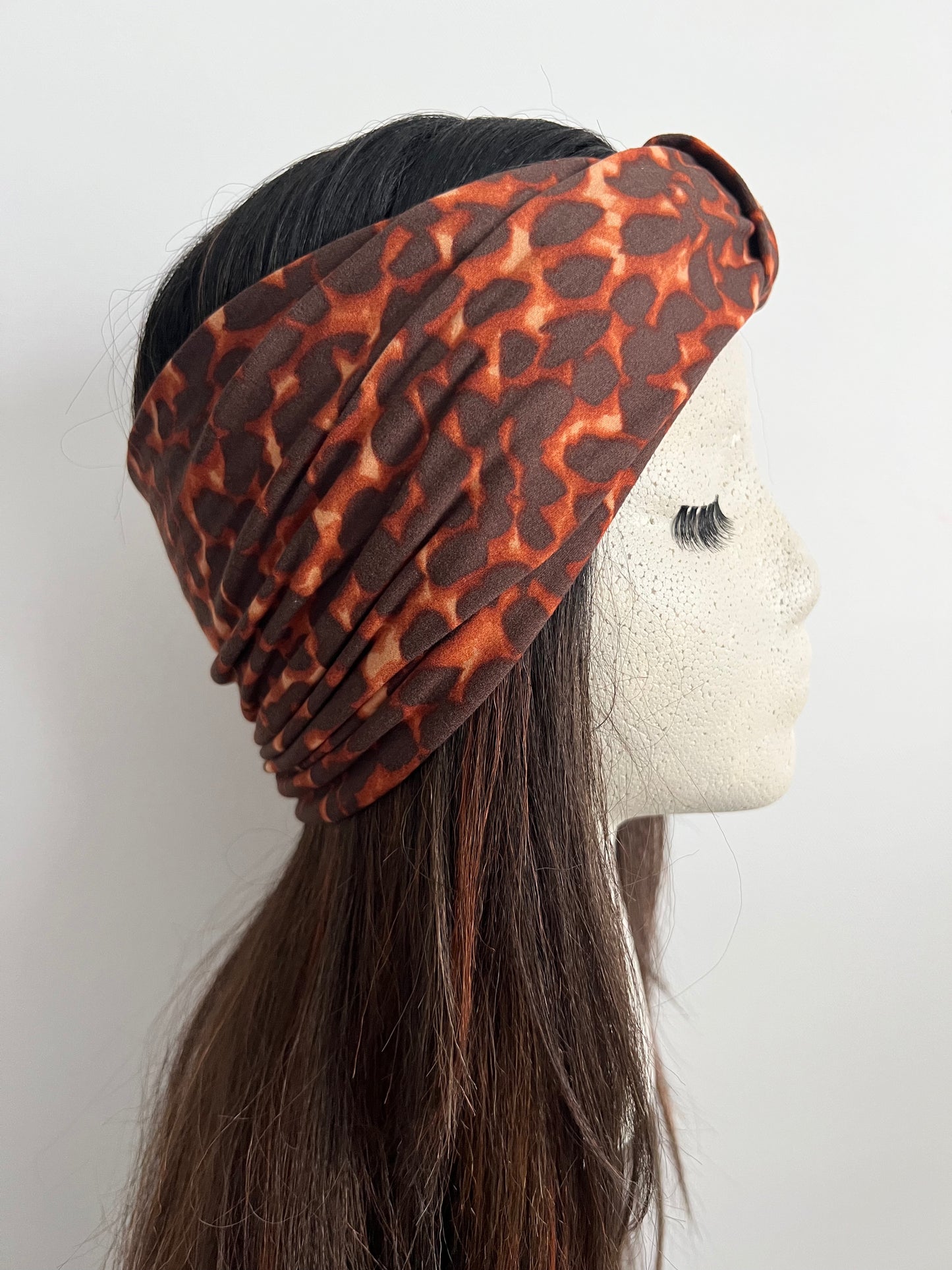 DKDH TORTOISE SHELL TURBAN HEADBAND