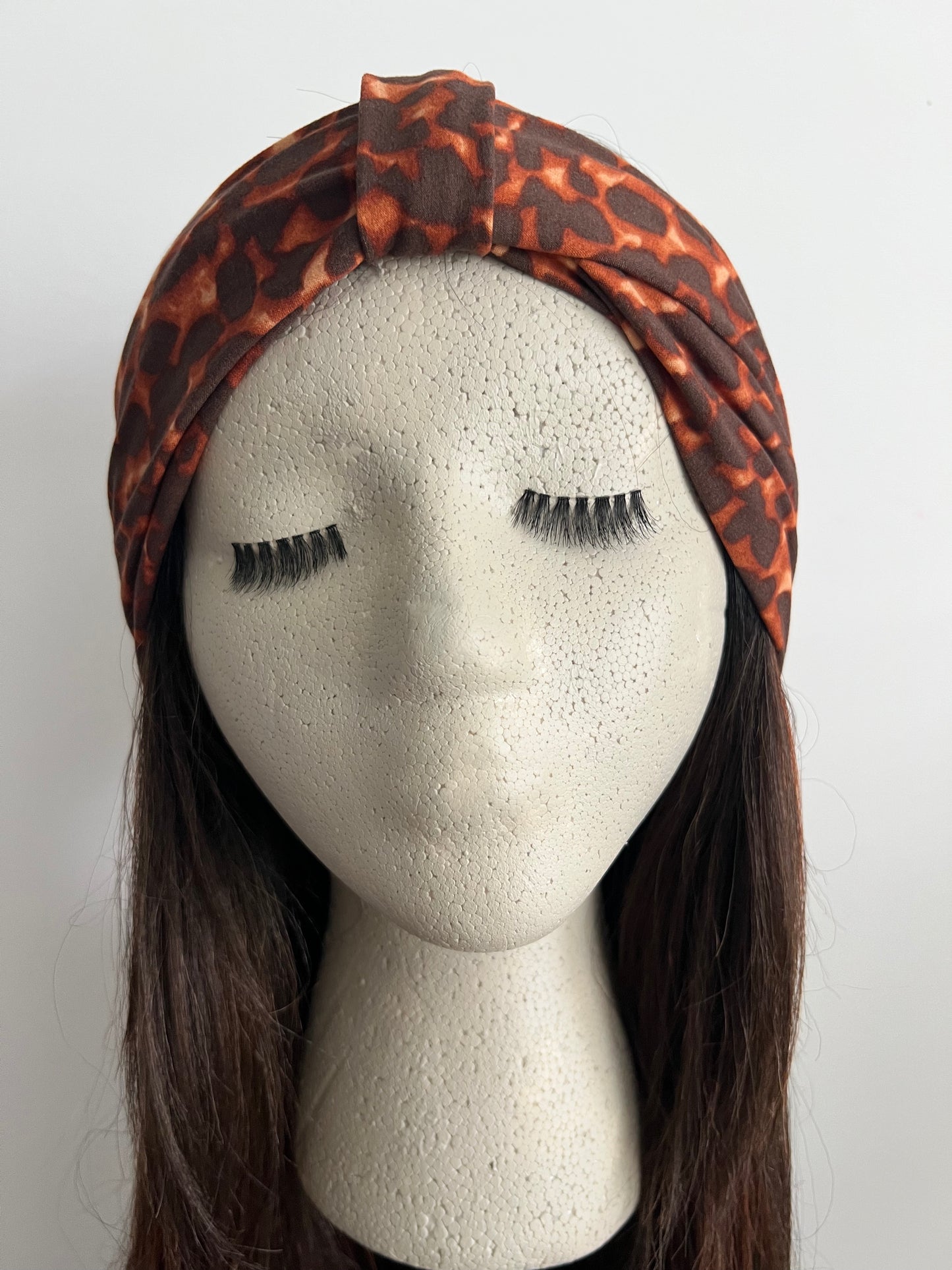 DKDH TORTOISE SHELL TURBAN HEADBAND