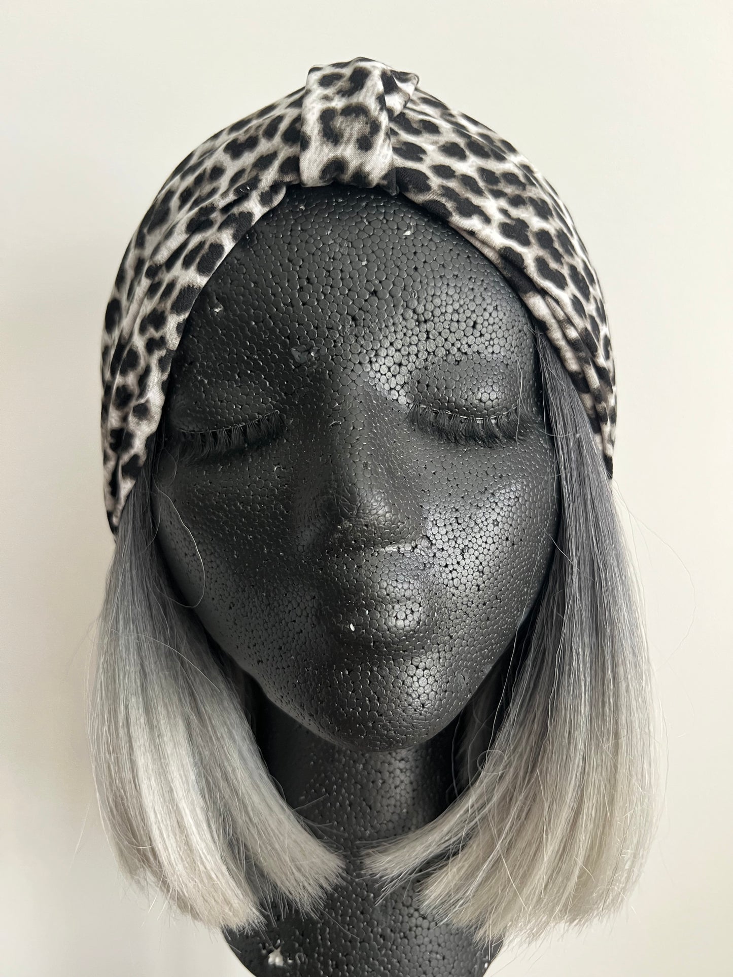 DKDH CHEEKY CHEETAH TURBAN HEADBAND