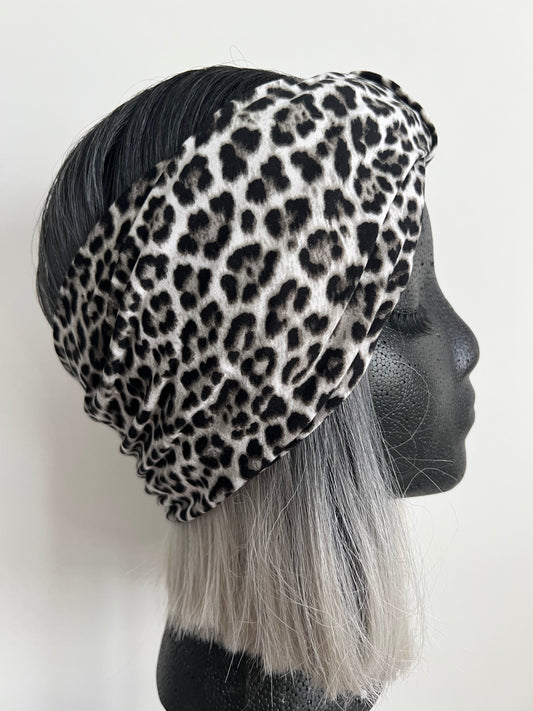 DKDH CHEEKY CHEETAH TURBAN HEADBAND