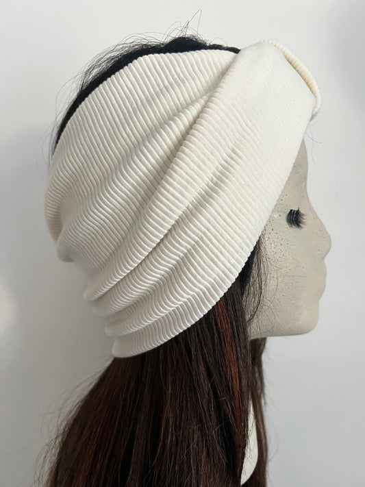 TurBAND Ribbed Knit Ivory