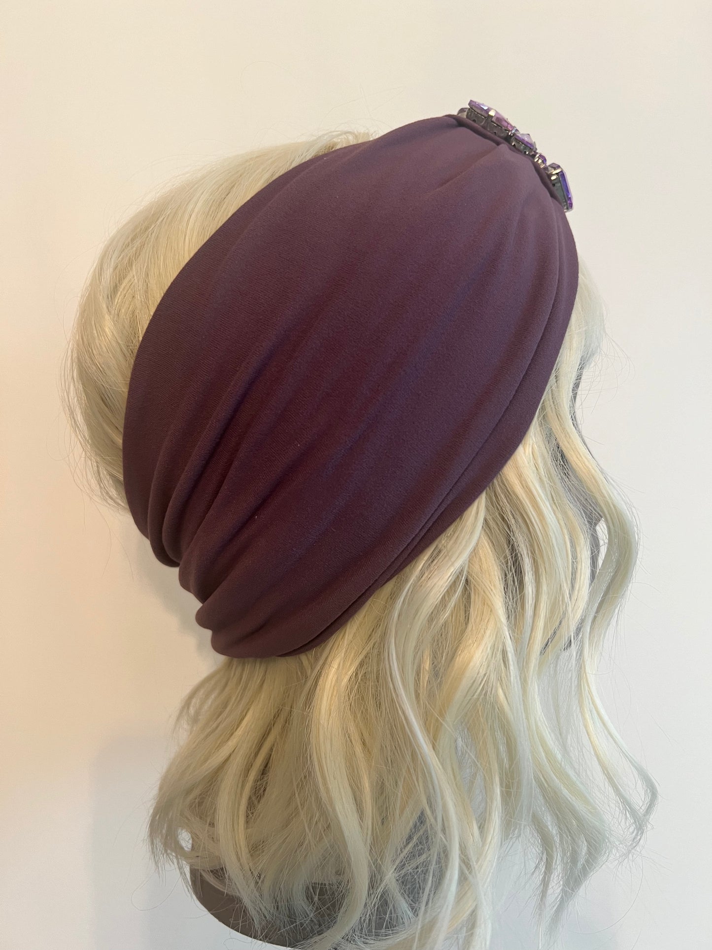 ELEVATED AMETHYST GIRLIE TURBAND