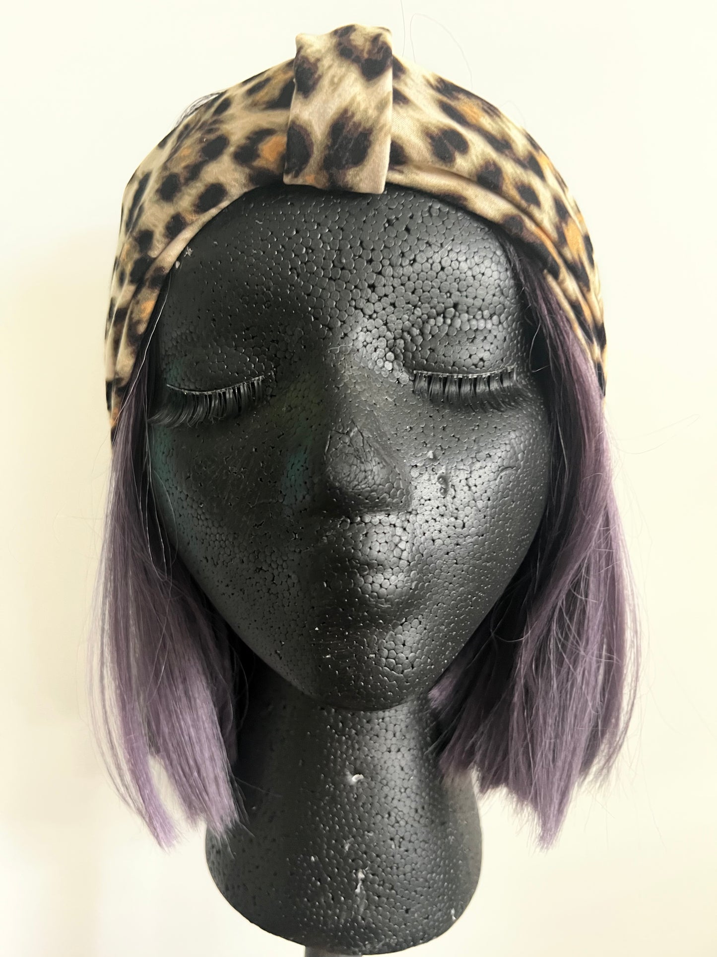 DKDH CHEETAH CHIC TURBAND