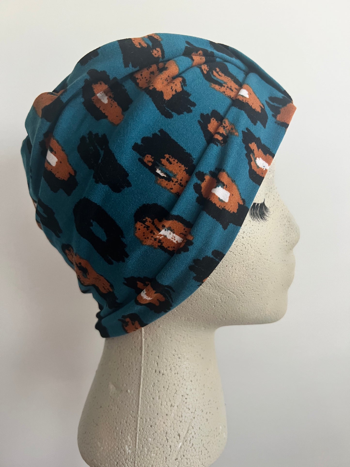 DKDH MODERN CHEETAH TURBAN