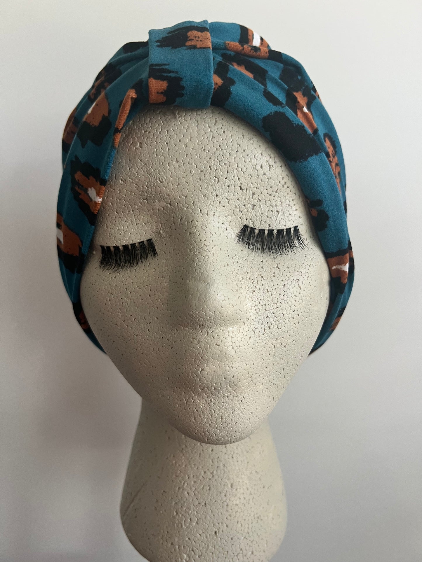 DKDH MODERN CHEETAH TURBAN