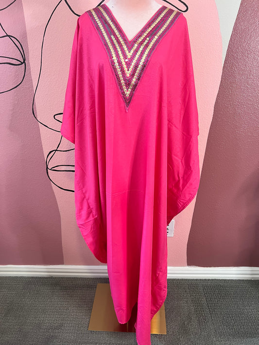 Almost Royalty Kaftan (Pink)