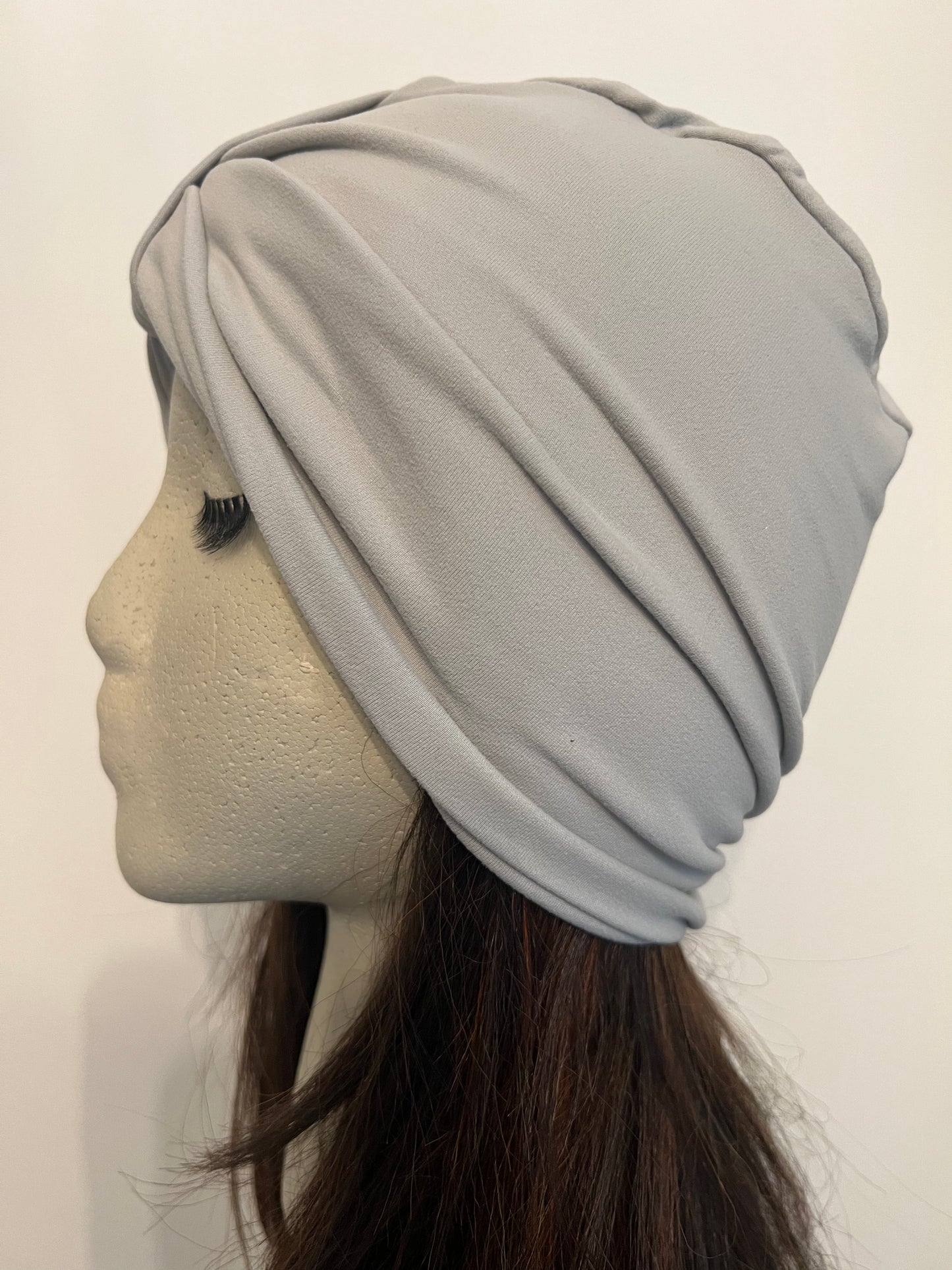 Pearl Gray Turban