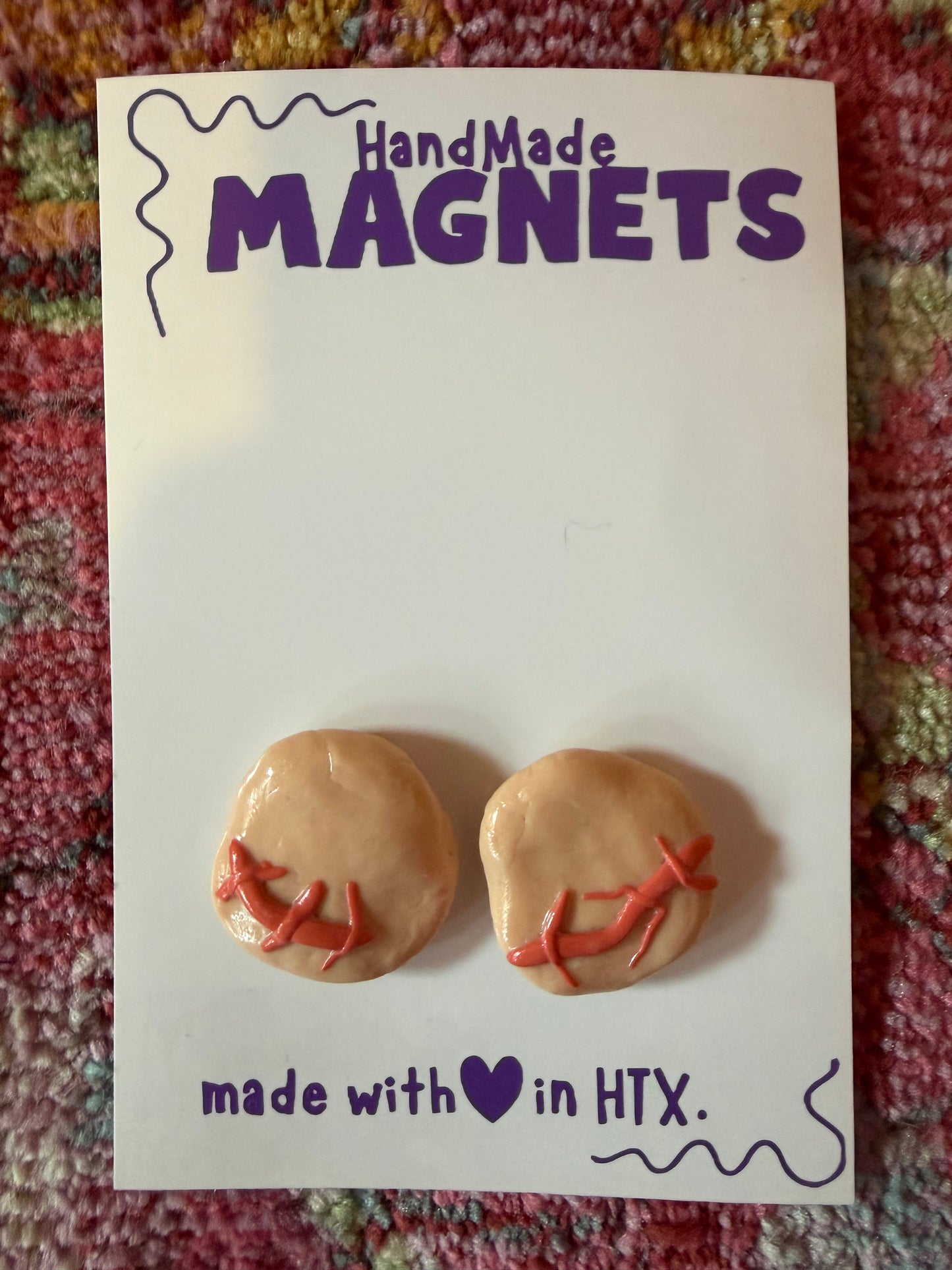 DBL Mastectomy Magnets- Beige