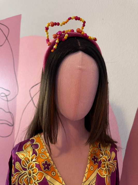 Beaded Headband and Kaftan Set