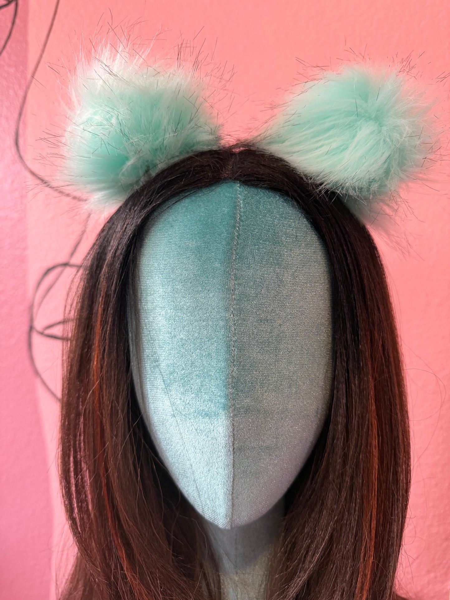 Fur Ball Hair Clips