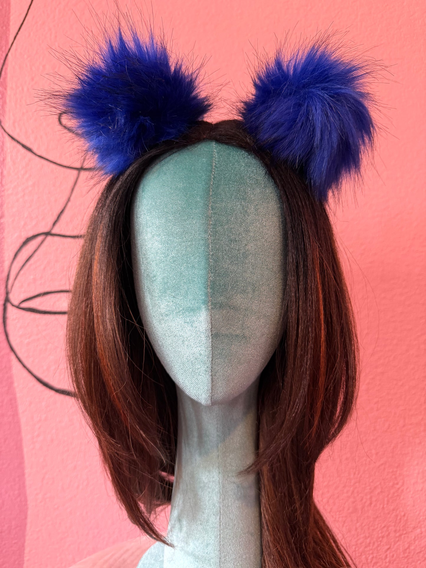 Fur Ball Hair Clips