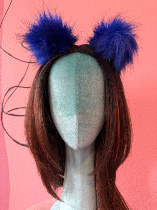 Fur Ball Hair Clips