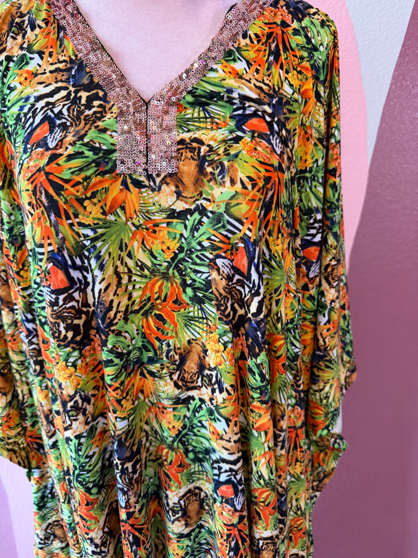 Tiger Queen Kaftan