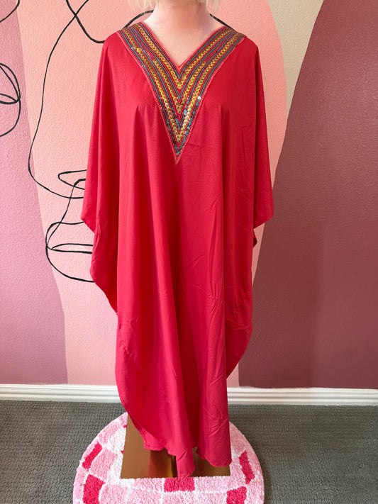 Almost Royalty Kaftan (Salmon)