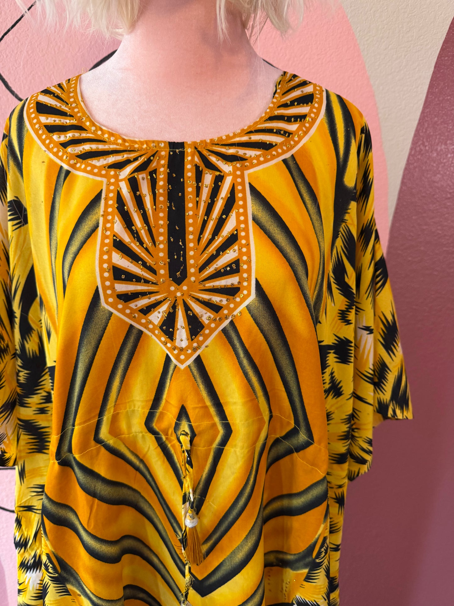 Headband + Kaftan Set (Golden Goddess)
