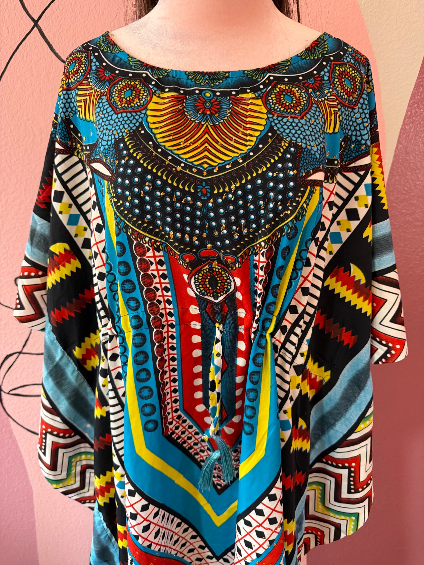 Traditional Blue Kaftan