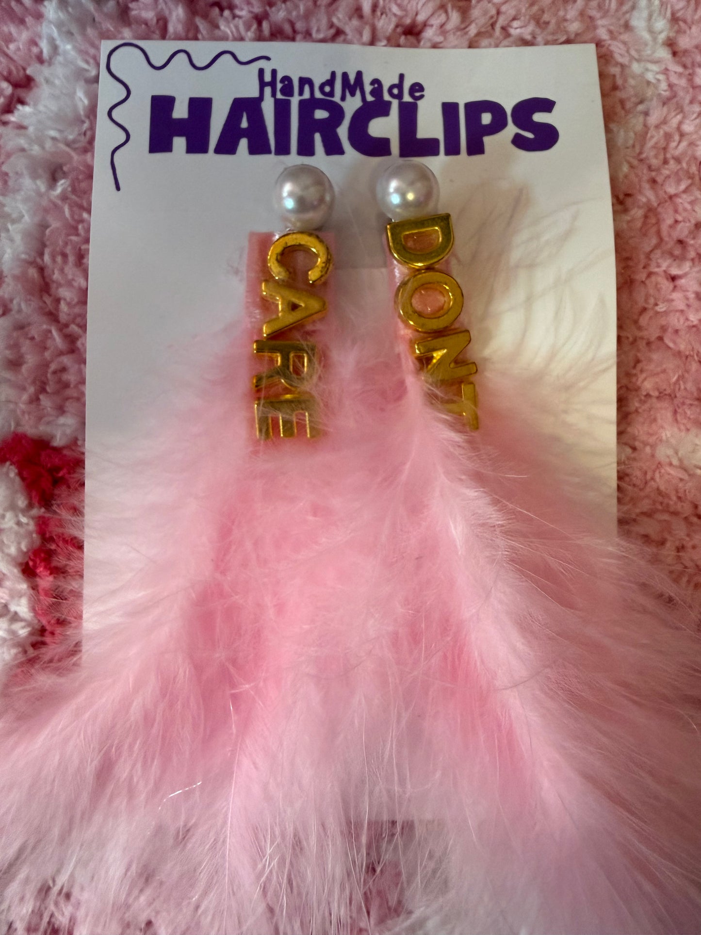 Don’t Care Hair Clips