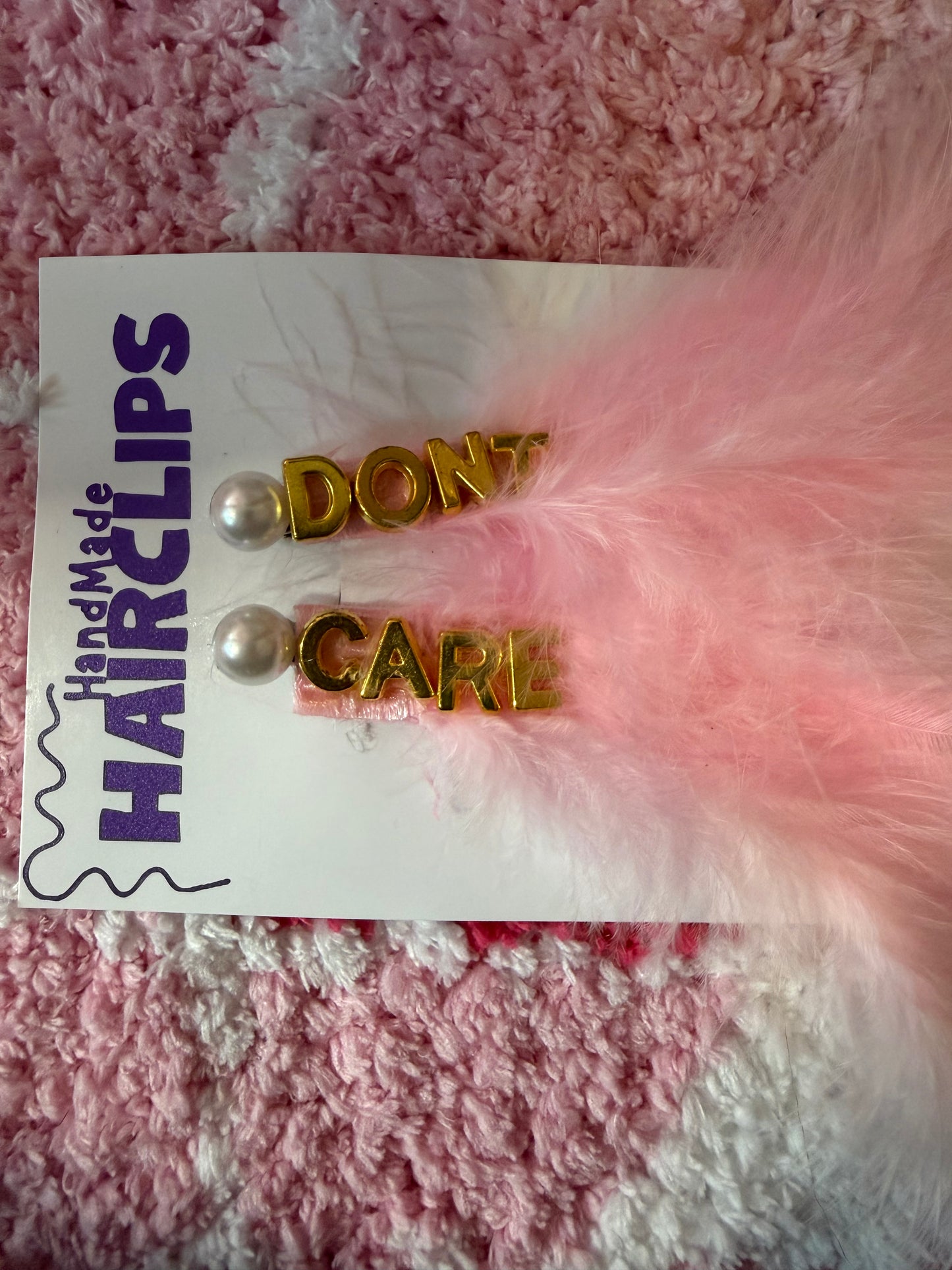 Don’t Care Hair Clips