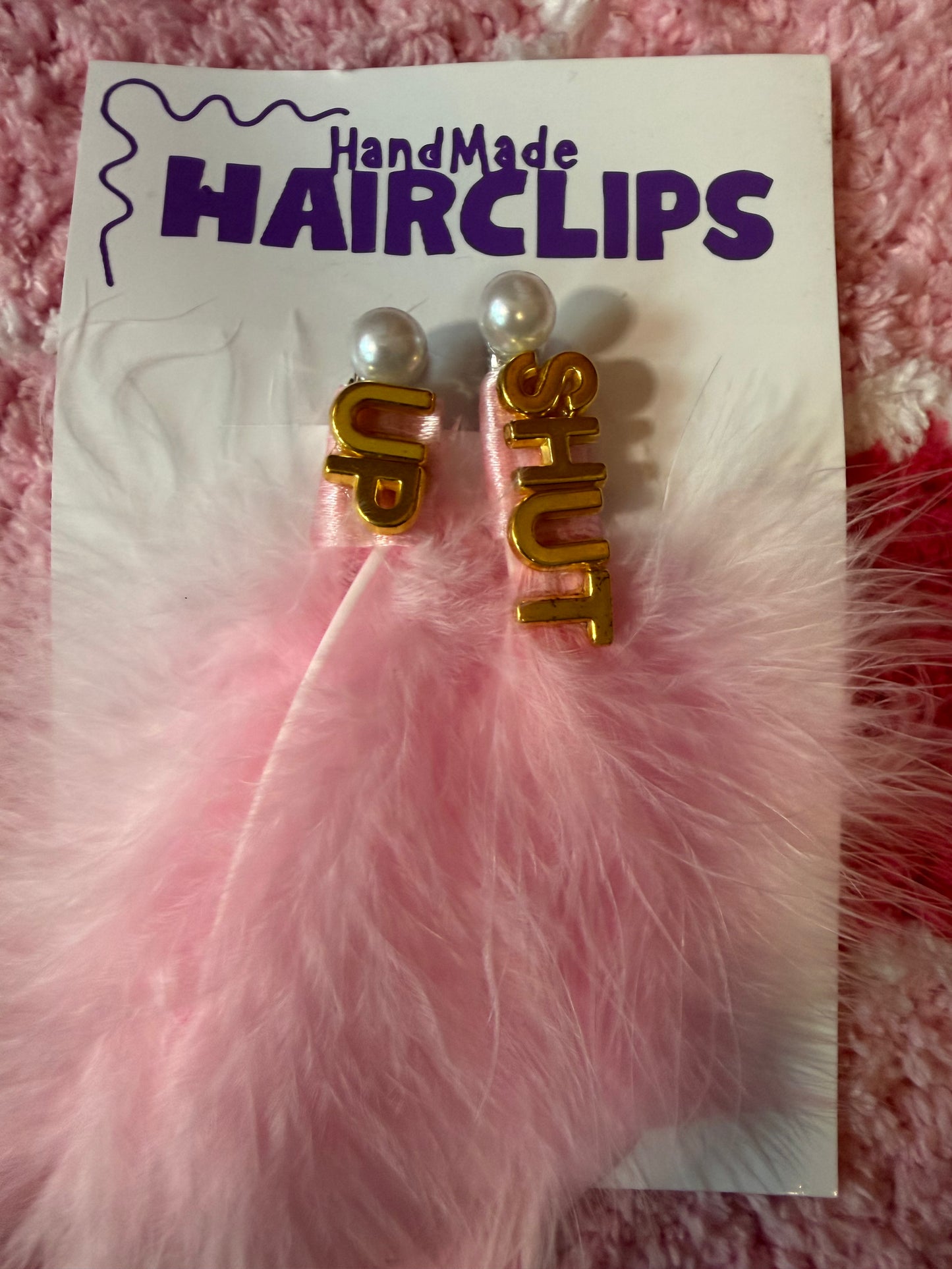 Shut Up Hair Clips