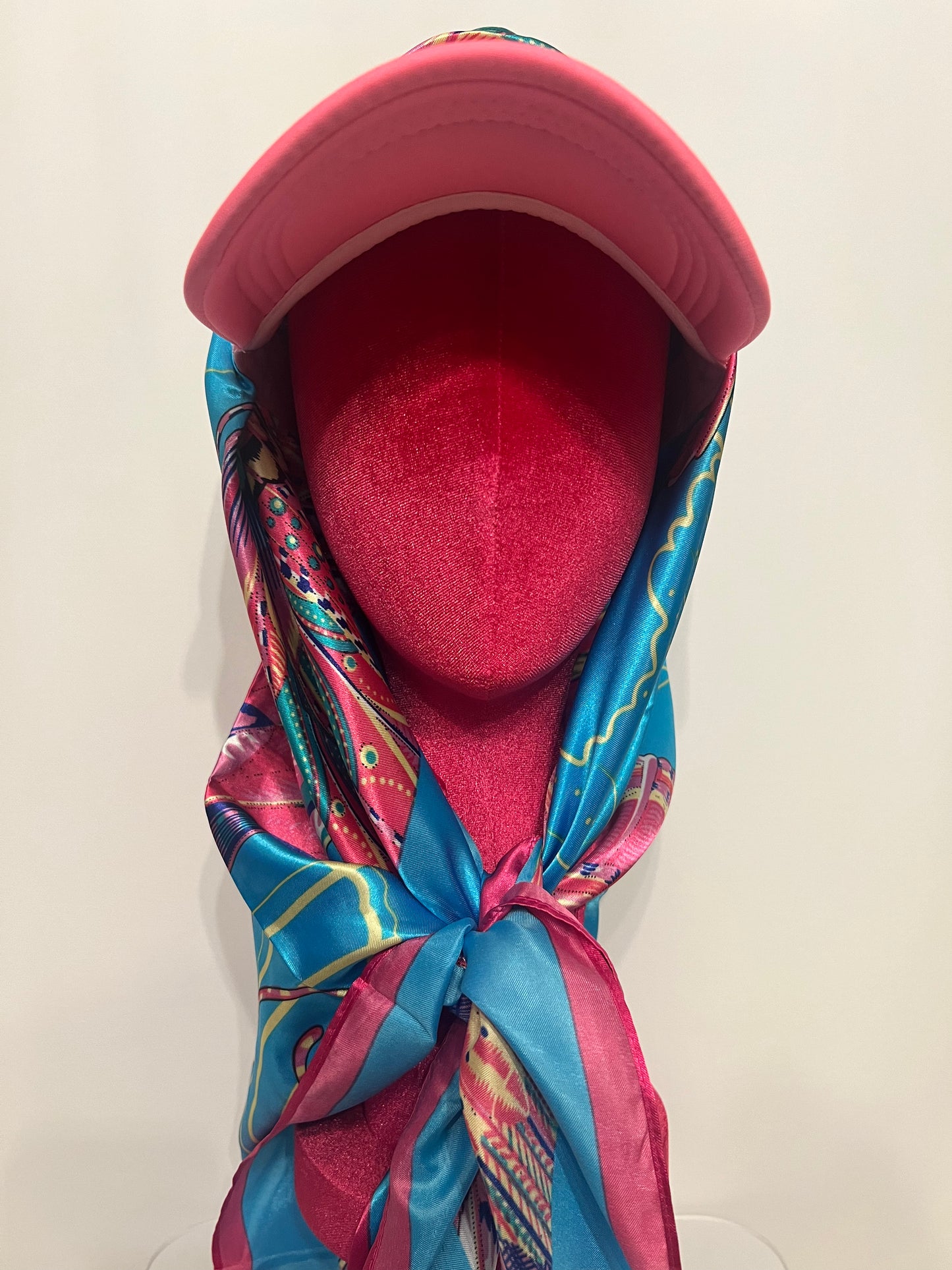 Bubble Gum Scarf Hat