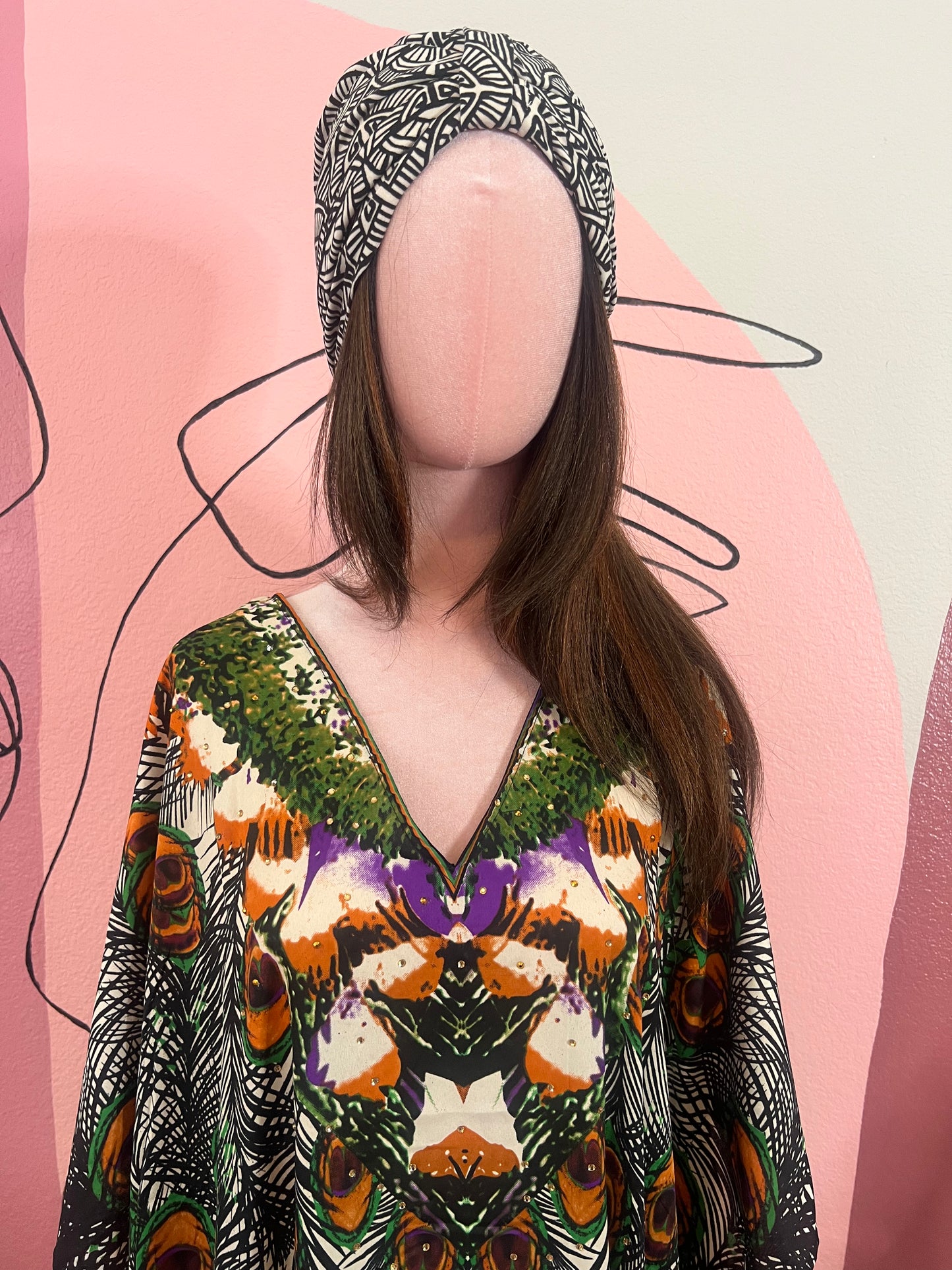 Peacock Kaftan