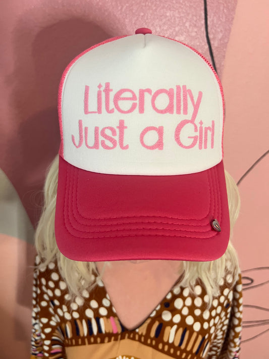 Just a Girl Trucker Hat