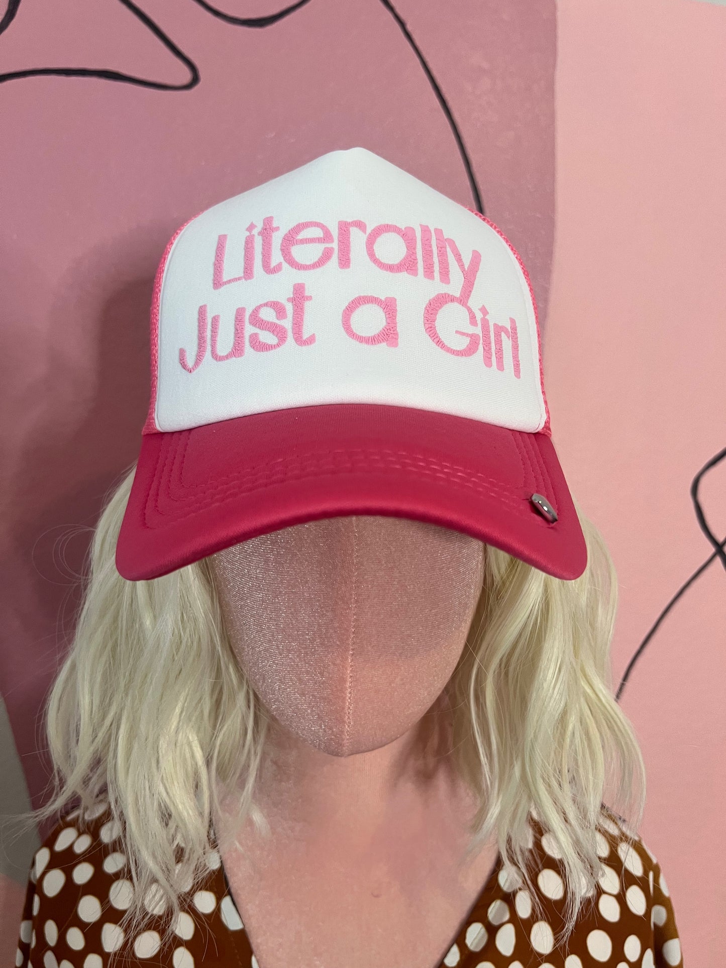 Just a Girl Trucker Hat