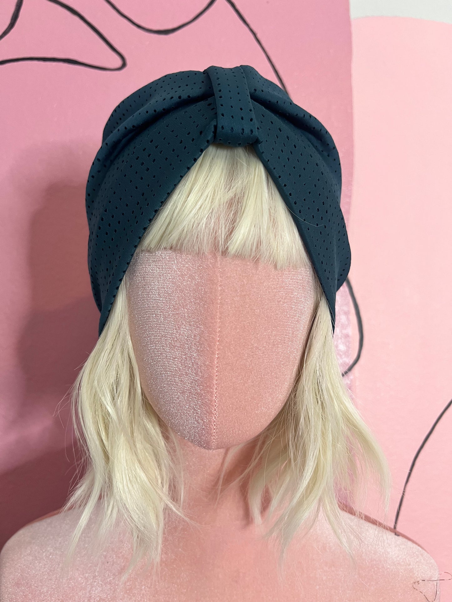 Sporty Turban Ocean Blue