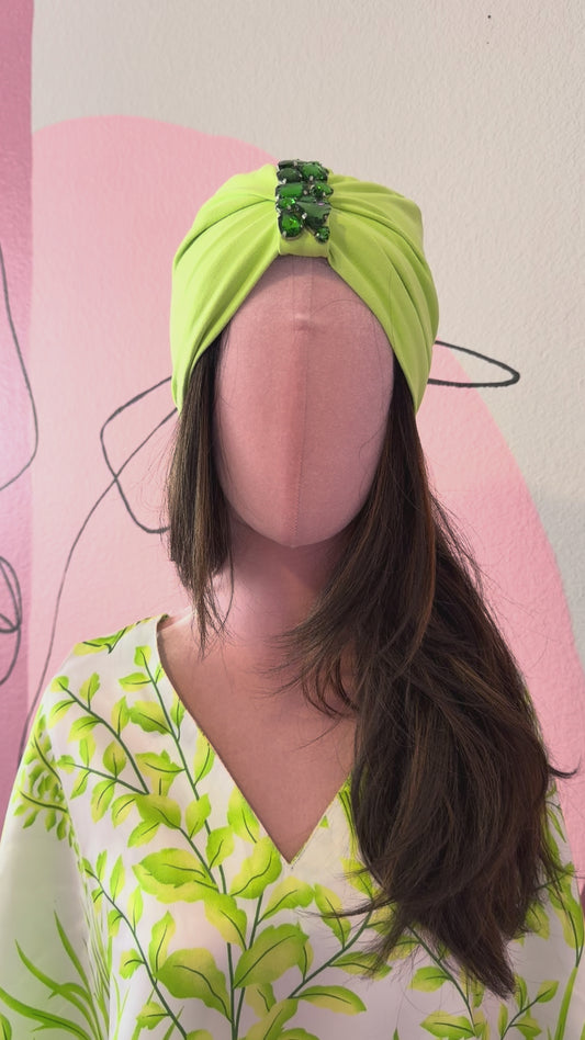Chartreuse Shorty Kaftan